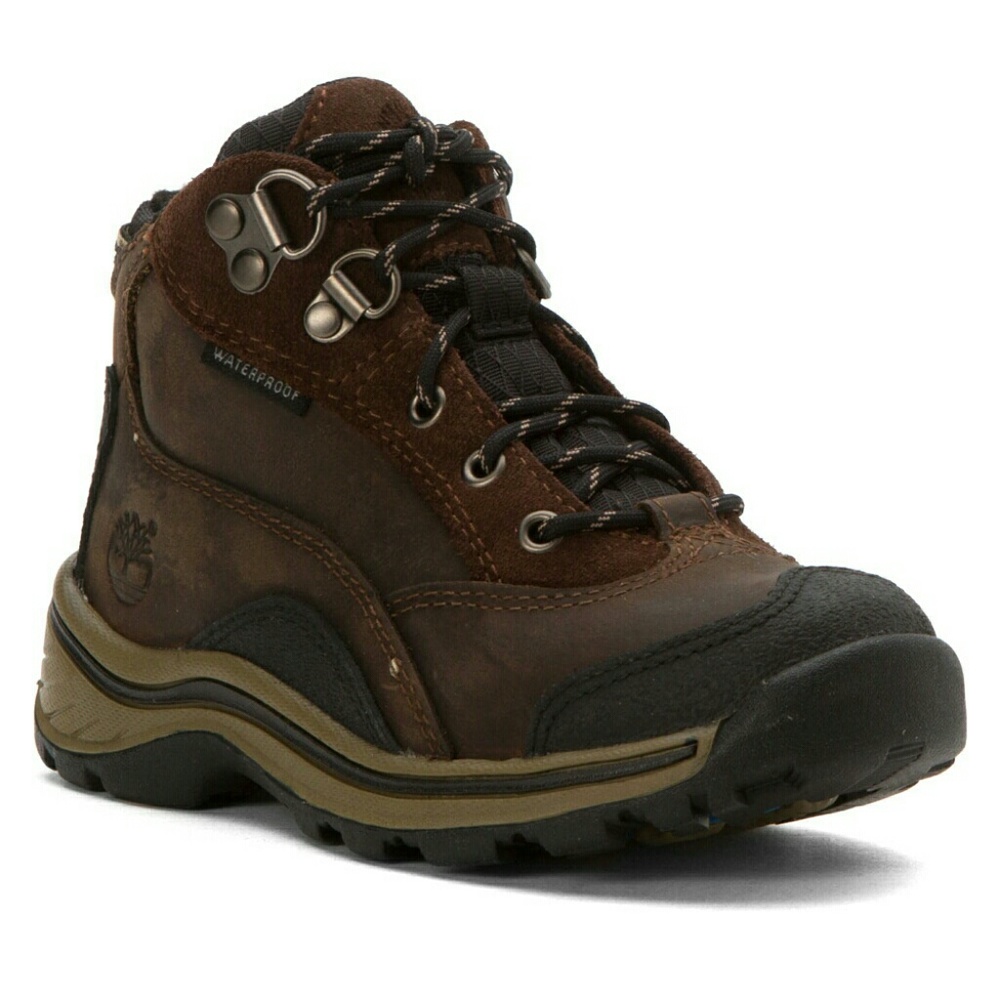 NWOB Boys Timberland Lace Up Hiking Boots (size 6)